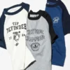T-shirt a maniche corte con stampa grafica in cotone AIRism per bambini