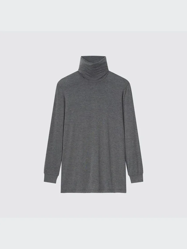 T-shirt a maniche lunghe con collo alto HEATTECH da uomo T-shirt a maniche lunghe con collo alto HEATTECH da uomo