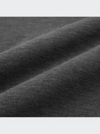 T-shirt a maniche lunghe con collo alto HEATTECH da uomo