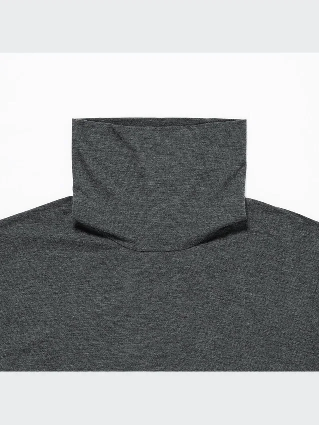 T-shirt a maniche lunghe con collo alto HEATTECH da uomo T-shirt a maniche lunghe con collo alto HEATTECH da uomo