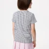 T-shirt a righe a costine per bambini