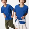 T-shirt a V DRY-EX per bambini | Bicolore T-shirt a V DRY-EX per bambini | Bicolore