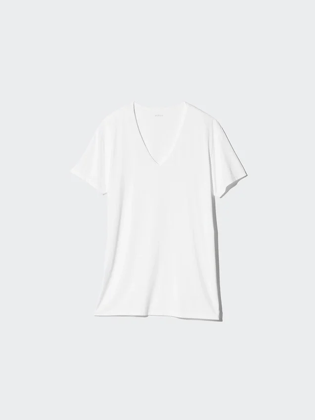 T-shirt AIRism da uomo | Scollo a V T-shirt AIRism da uomo | Scollo a V