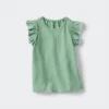 T-shirt Baby Baby Dry con maniche a volant T-shirt Baby Baby Dry con maniche a volant