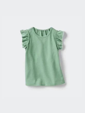 T-shirt Baby Baby Dry con maniche a volant