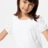 T-shirt con maniche a sbuffo per bambini | Ricamo T-shirt con maniche a sbuffo per bambini | Ricamo