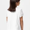 T-shirt con maniche a sbuffo per bambini | Ricamo T-shirt con maniche a sbuffo per bambini | Ricamo