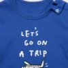 T-shirt con stampa grafica Baby Jason Polan UT T-shirt con stampa grafica Baby Jason Polan UT