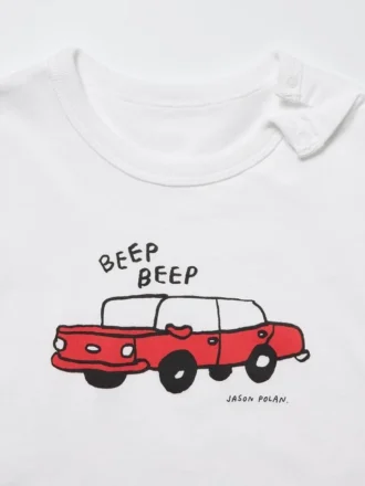 T-shirt con stampa grafica Baby Jason Polan UT