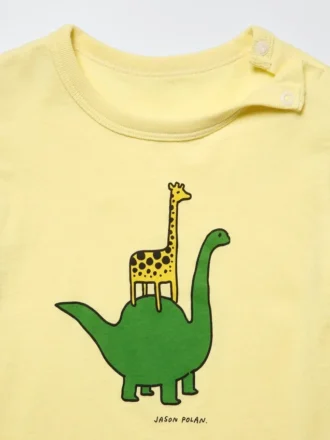 T-shirt con stampa grafica Baby Jason Polan UT