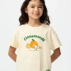 T-shirt con stampa grafica dei personaggi Sanrio per bambini