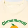 T-shirt con stampa grafica dei personaggi Sanrio per bambini