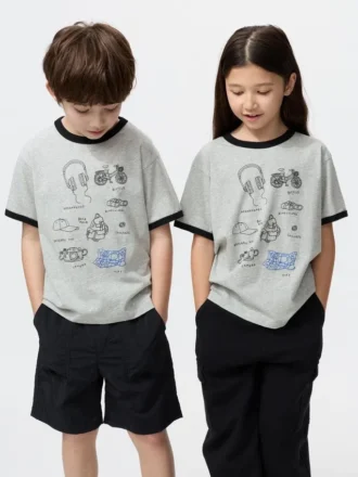 T-shirt con stampa grafica Kids Jason Polan UT