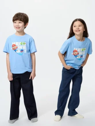 T-shirt con stampa grafica “Kids the Super Mario Galaxy Movie”