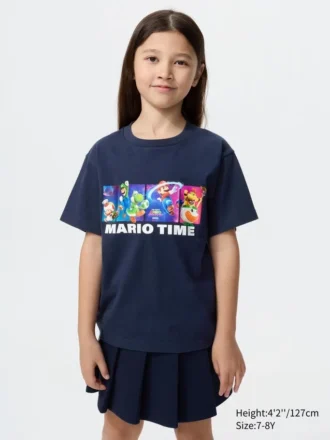 T-shirt con stampa grafica “Kids the Super Mario Galaxy Movie”