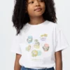 T-shirt con stampa grafica Mofusand UT per bambini