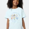 T-shirt con stampa grafica Mofusand UT per bambini
