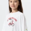 T-shirt con stampa grafica Peanuts Ut per bambini