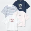 T-shirt con stampa grafica Peanuts Ut per bambini
