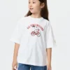 T-shirt con stampa grafica Peanuts Ut per bambini