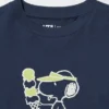 T-shirt con stampa grafica Peanuts Ut per bambini