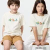 T-shirt con stampa grafica Pokamon Ut per bambini