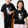T-shirt con stampa grafica Pokamon Ut per bambini