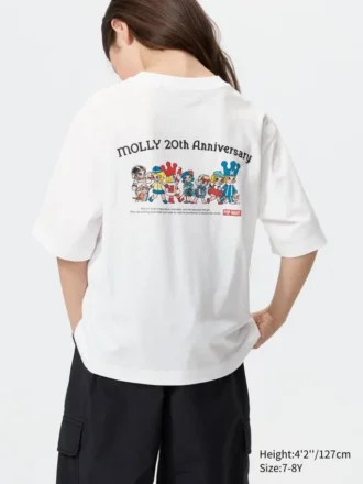 T-shirt con stampa Pop Mart UT per bambini