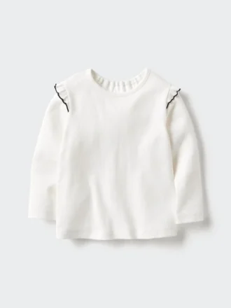 T-shirt con volant Baby Baby | Maglie a manica lunga