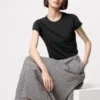 T-shirt corta AIRism Soft da donna