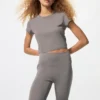 T-shirt corta AIRism Soft da donna