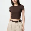T-shirt corta AIRism Soft da donna