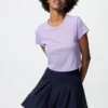 T-shirt corta AIRism Soft da donna