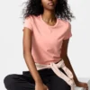 T-shirt corta AIRism Soft da donna