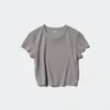 T-shirt corta AIRism Soft da donna