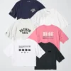 Maglietta corta da donna Babymonster UT con stampa grafica Maglietta corta da donna Babymonster UT con stampa grafica