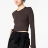 T-shirt corta da donna Ultra Stretch AIRism | Maglie a manica lunga