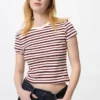 T-shirt corto da donna | A righe T-shirt corto da donna | A righe