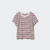 T-shirt corto da donna | A righe T-shirt corto da donna | A righe