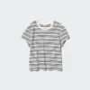 T-shirt corto da donna | A righe T-shirt corto da donna | A righe