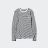 T-shirt da donna a costine morbide | A righe T-shirt da donna a costine morbide | A righe