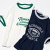 T-shirt da donna a maniche corte con stampa AIRism in cotone T-shirt da donna a maniche corte con stampa AIRism in cotone