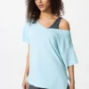T-shirt da donna AIRism con scollo a V e vestibilità comoda | 2 Way T-shirt da donna AIRism con scollo a V e vestibilità comoda | 2 Way