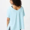 T-shirt da donna AIRism con scollo a V e vestibilità comoda | 2 Way T-shirt da donna AIRism con scollo a V e vestibilità comoda | 2 Way