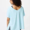T-shirt da donna AIRism con scollo a V e vestibilità comoda | 2 Way T-shirt da donna AIRism con scollo a V e vestibilità comoda | 2 Way