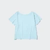 T-shirt da donna AIRism con scollo a V e vestibilità comoda | 2 Way T-shirt da donna AIRism con scollo a V e vestibilità comoda | 2 Way