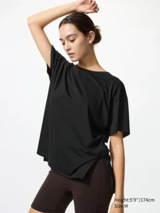 T-shirt da donna AIRism Relaxed T-shirt da donna AIRism Relaxed