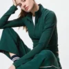 T-shirt da donna AIRism Soft con mezza zip T-shirt da donna AIRism Soft con mezza zip