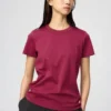 T-shirt da donna con collo rotondo T-shirt da donna con collo rotondo