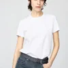 T-shirt da donna con collo rotondo T-shirt da donna con collo rotondo